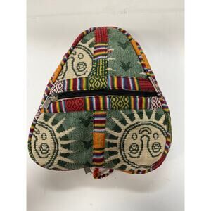 Collapsible Zip Up Pouch Hemp Backpack - Good Condition!